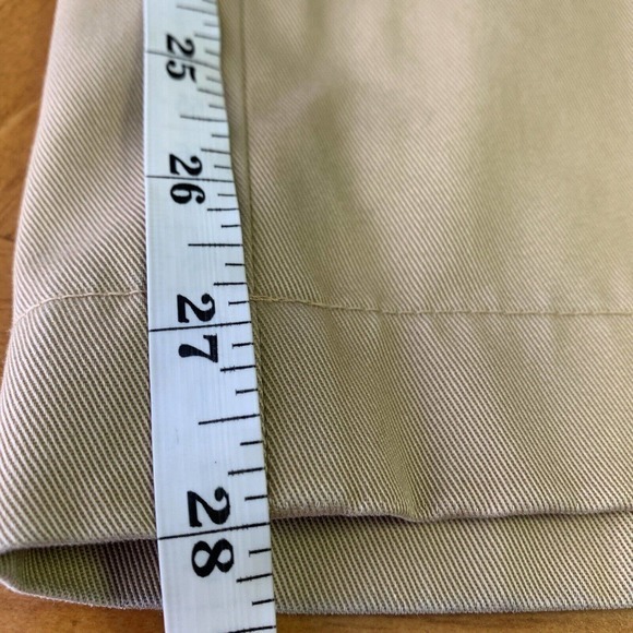 Brooks Brothers Advantage Chino Hudson Mens Dress Pants 36x30 Khaki Straight Leg - Picture 6 of 6